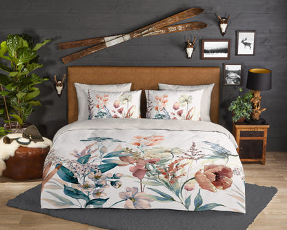 Dekbedovertrek Good Morning Flanel Aime - 1 persoons 140Ã—200/220 cm