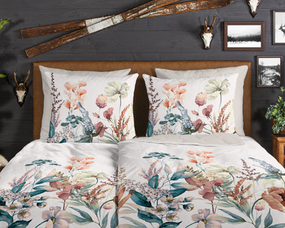 Dekbedovertrek Good Morning Flanel Aime - Duitsland 155x220 + 1* 80x80 cm