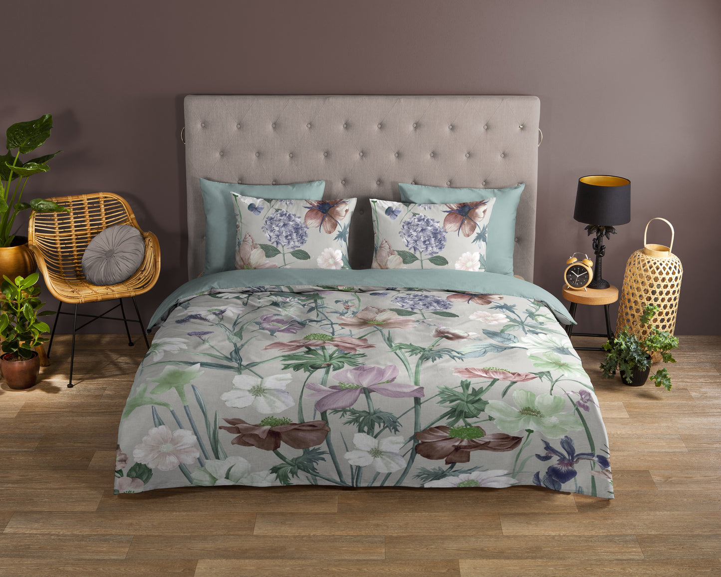 Dekbedovertrek Good Morning Fina - Lits jumeaux 240x200/220 cm