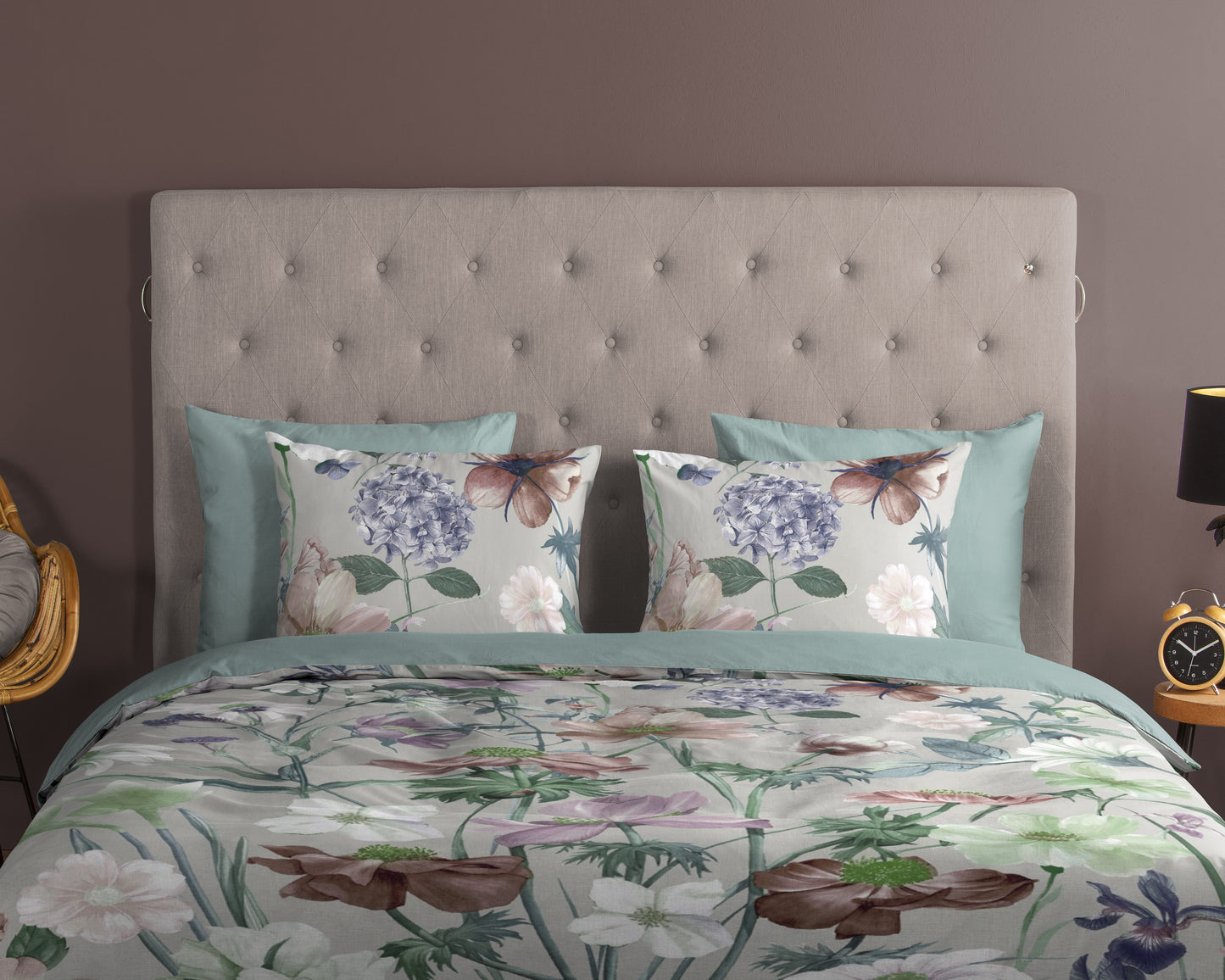 Dekbedovertrek Good Morning Fina - Lits jumeaux 240x200/220 cm