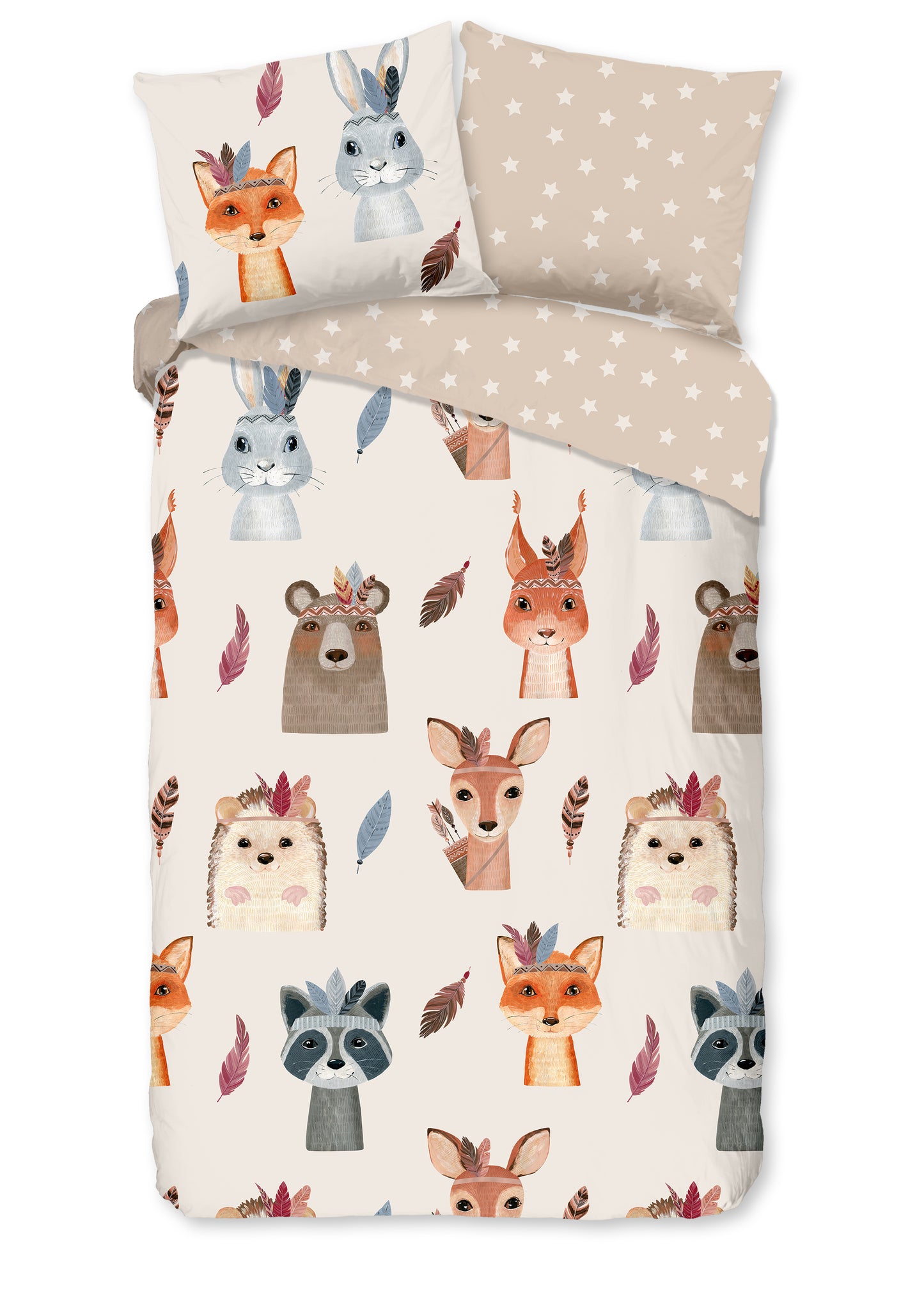 Kinderdekbedovertrek Good Morning Rave - 1 persoons 140Ã—200/220 cm