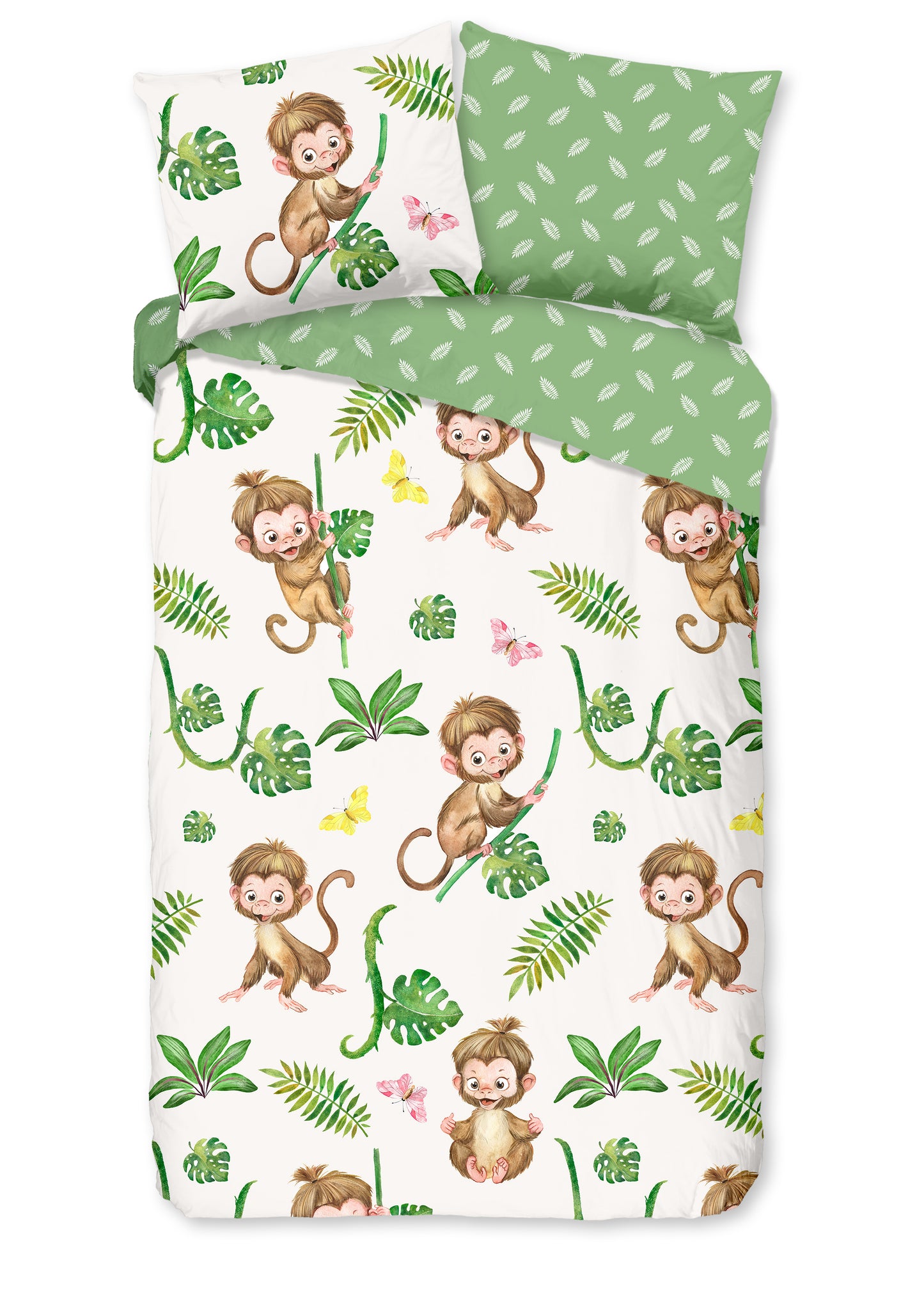 Kinderdekbedovertrek Good Morning Play - 1 persoons 140Ã—200/220 cm