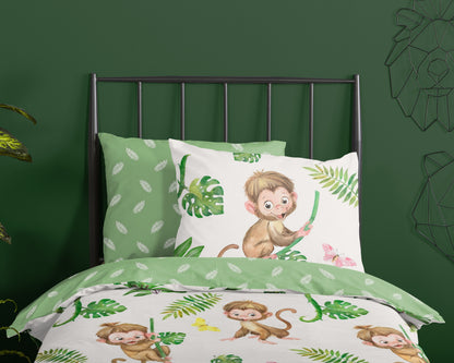 Kinderdekbedovertrek Good Morning Play - 1 persoons 140Ã—200/220 cm