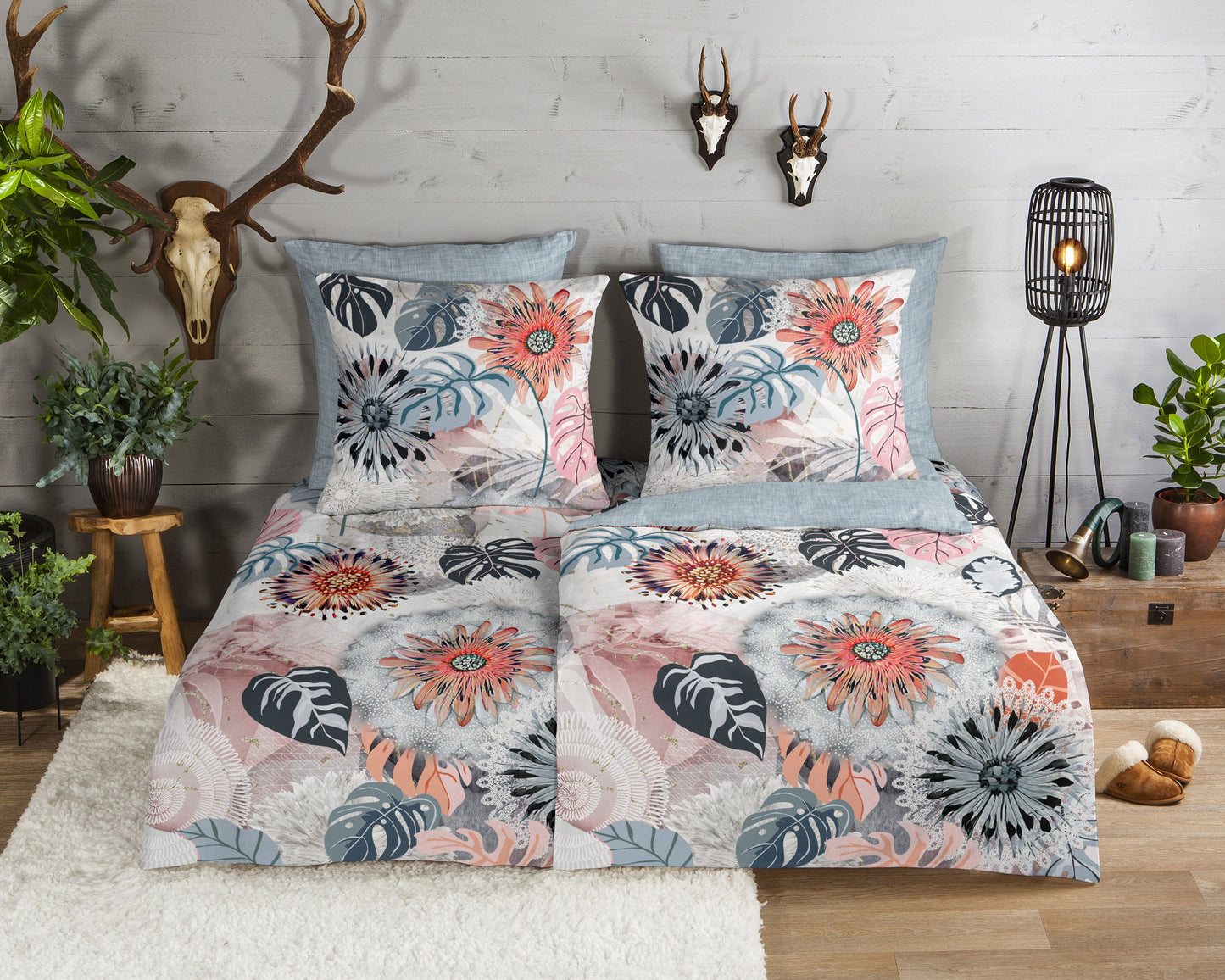 Dekbedovertrek HIP Flanel Ralvira - Duitsland 200x200 + 2* 80x80 cm