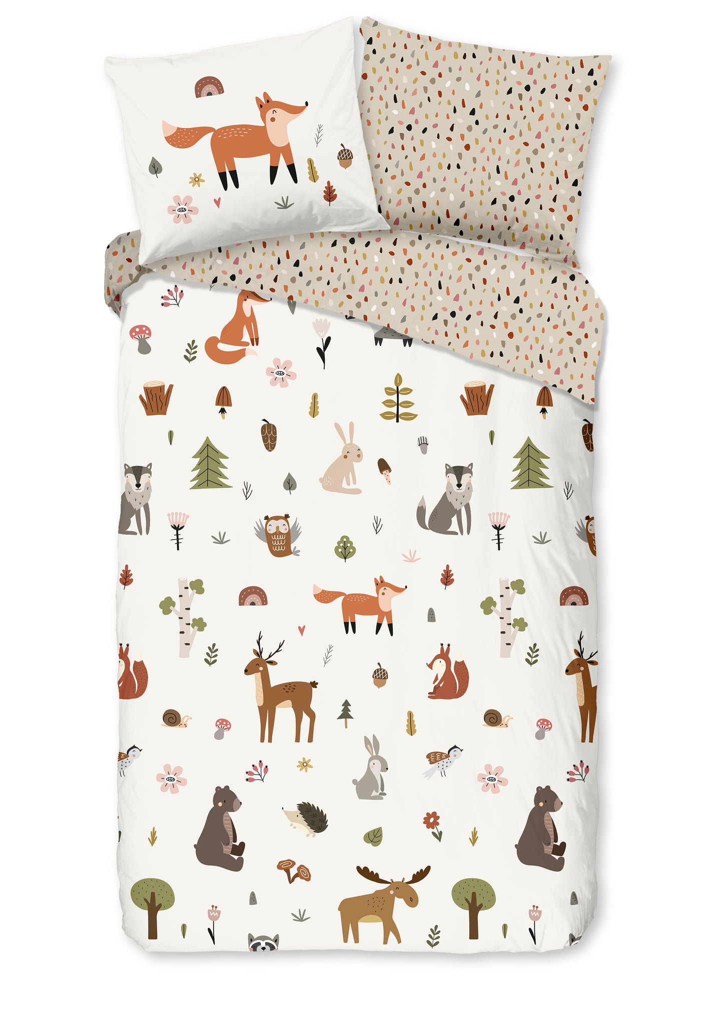 Kinderdekbedovertrek Good Morning United - 1 persoons 140Ã—200/220 cm