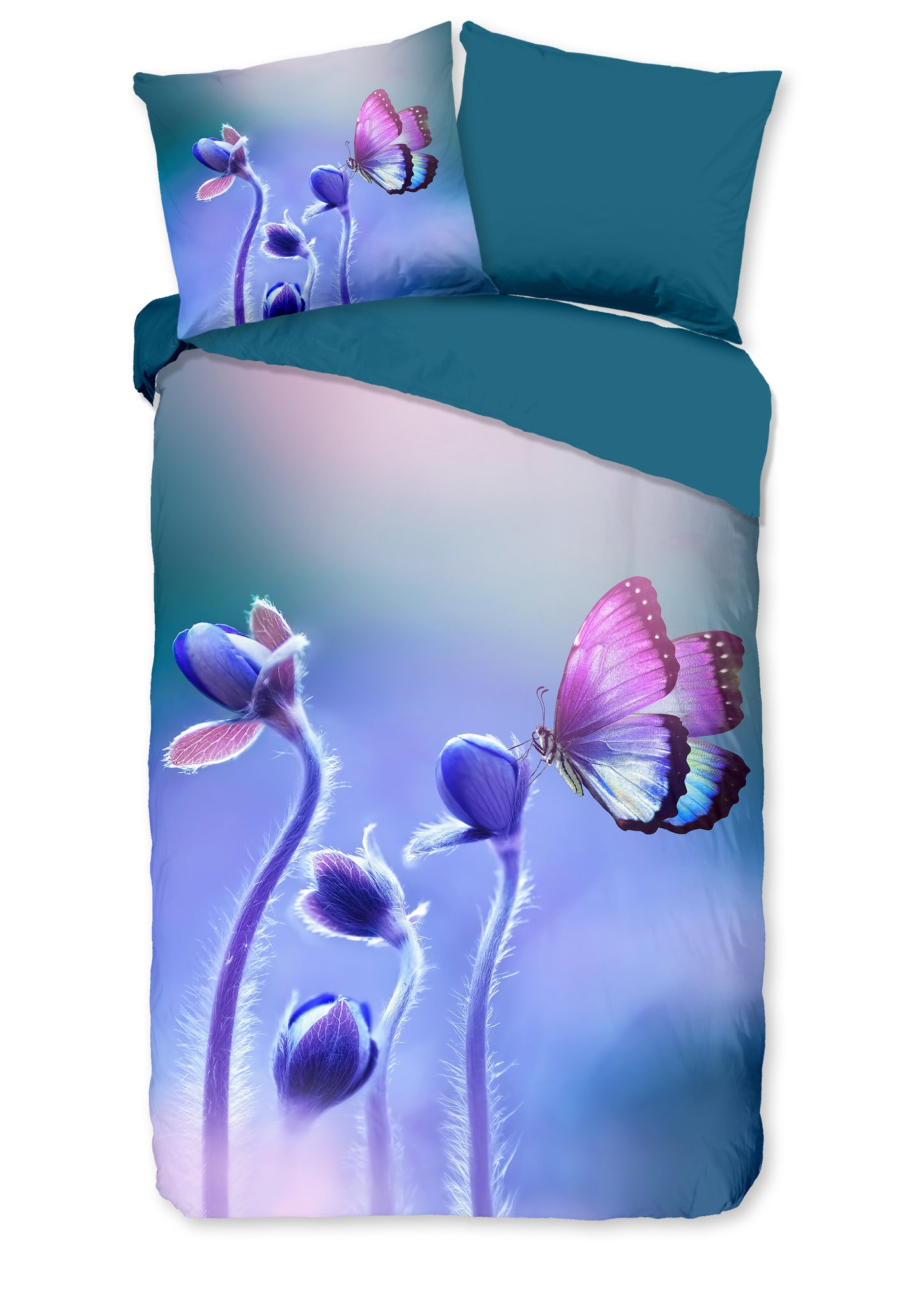 Dekbedovertrek Pure microvezel Davine - 1 persoons 140Ã—200/220 cm