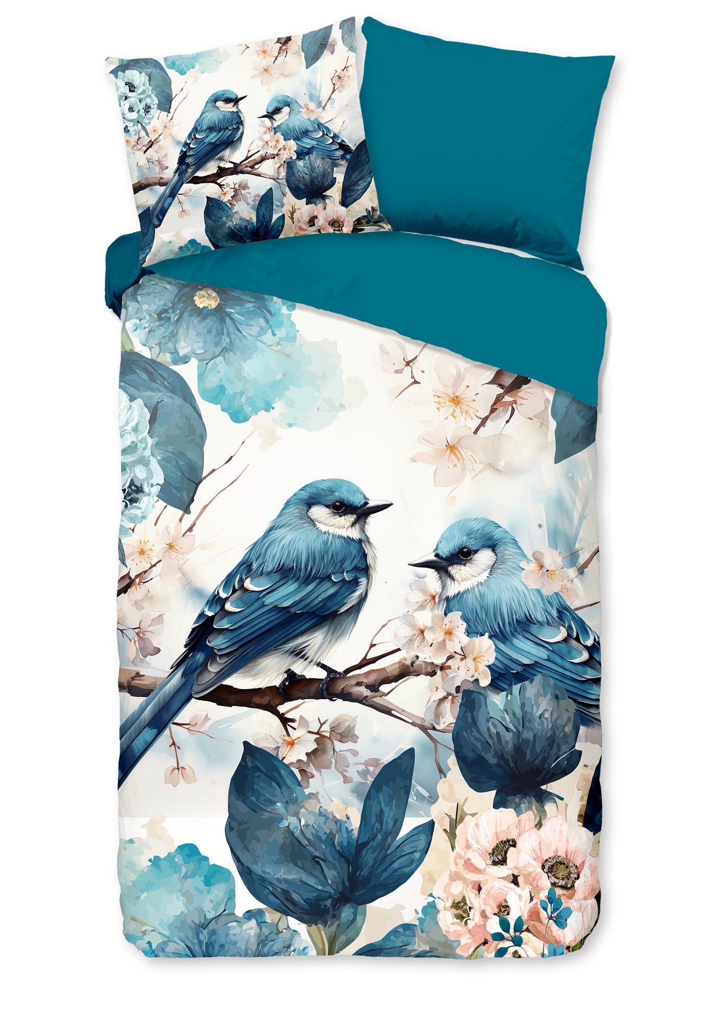 Dekbedovertrek Pure microvezel Zari - 1 persoons 140Ã—200/220 cm