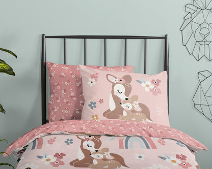 Kinderdekbedovertrek Good Morning Bibi - 1 persoons 140Ã—200/220 cm