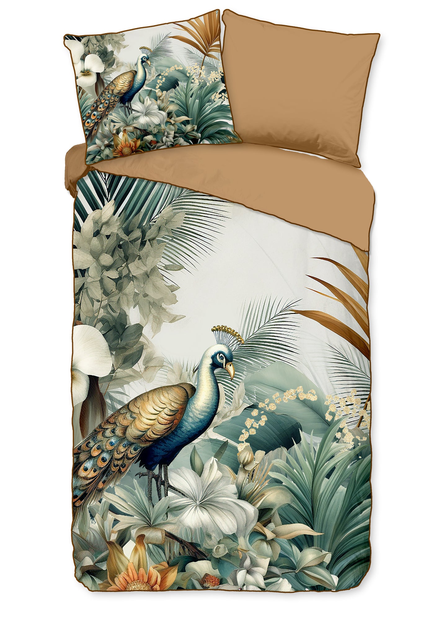 Dekbedovertrek Descanso Dana - 1 persoons 140Ã—200/220 cm