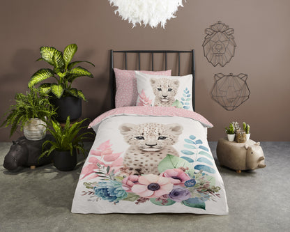 Kinderdekbedovertrek Good Morning Sama - 1 persoons 140Ã—200/220 cm