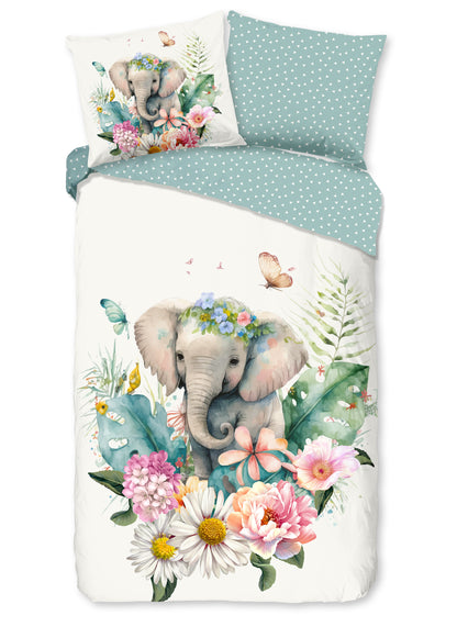 Kinderdekbedovertrek Good Morning Eli - 1 persoons 140Ã—200/220 cm