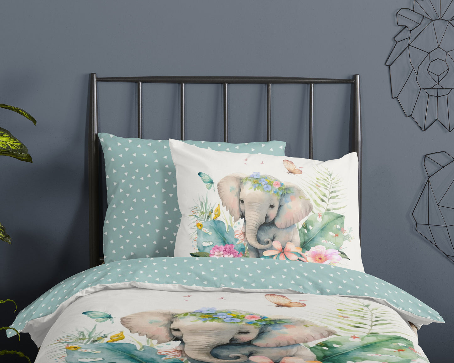 Kinderdekbedovertrek Good Morning Eli - 1 persoons 140Ã—200/220 cm