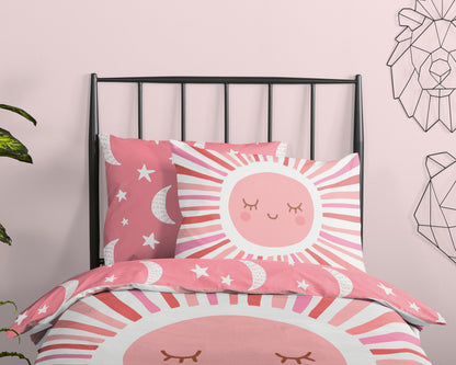 Kinderdekbedovertrek Good Morning Sunny - 1 persoons 140Ã—200/220 cm