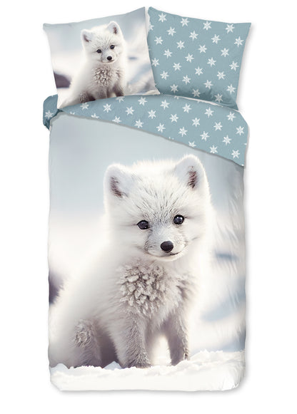 Kinderdekbedovertrek Good Morning Flanel Toss - 1 persoons 140Ã—200/220 cm