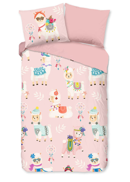Kinderdekbedovertrek Good Morning Flanel Ladida - 1 persoons 140Ã—200/220 cm