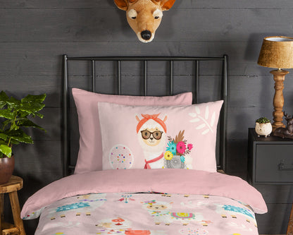 Kinderdekbedovertrek Good Morning Flanel Ladida - 1 persoons 140Ã—200/220 cm