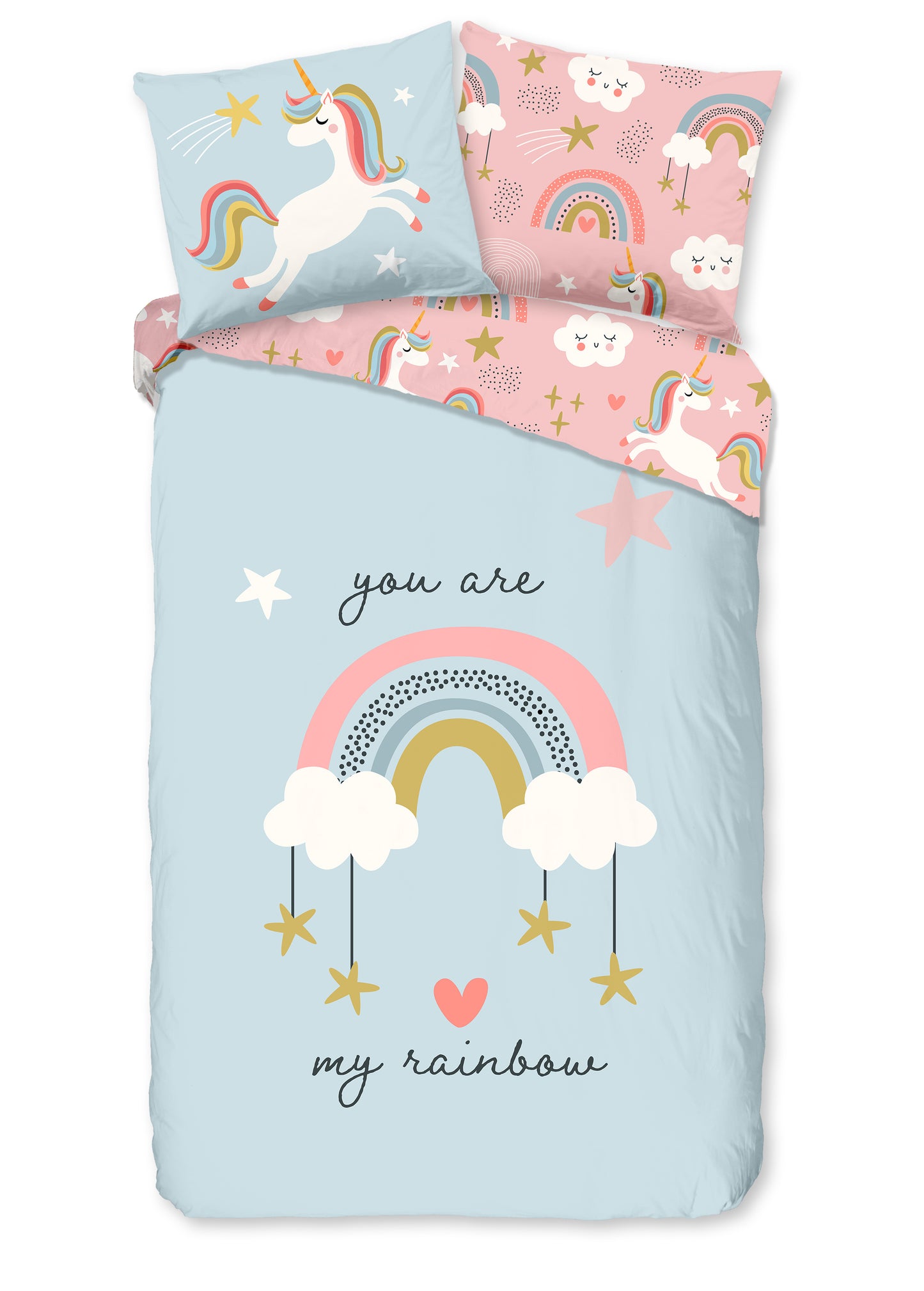 Kinderdekbedovertrek Good Morning Suus - 1 persoons 140Ã—200/220 cm