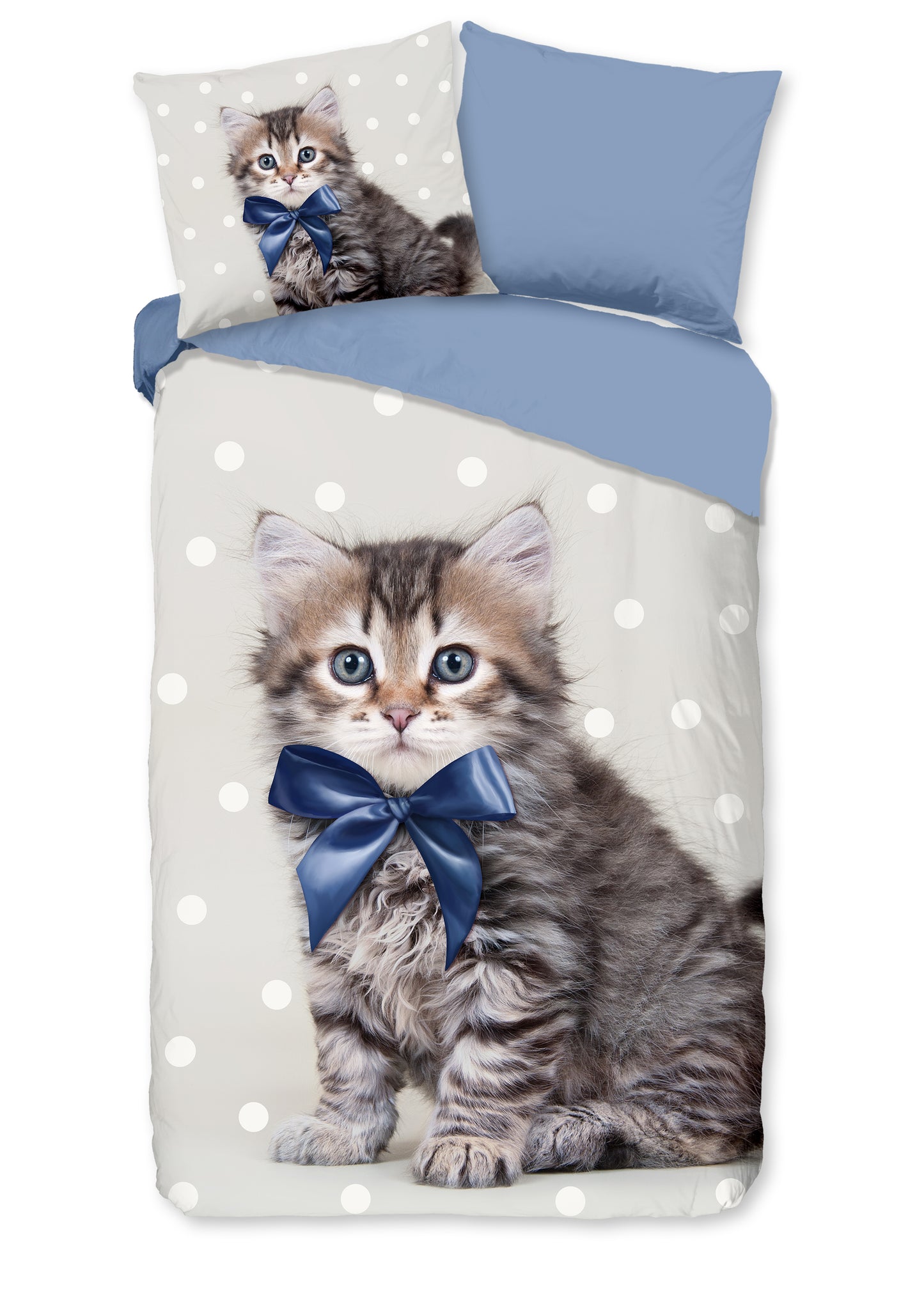 Kinderdekbedovertrek Good Morning Mae - 1 persoons 140Ã—200/220 cm