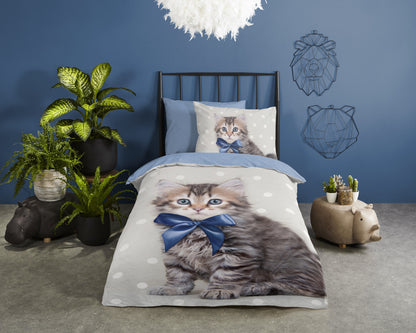 Kinderdekbedovertrek Good Morning Mae - 1 persoons 140Ã—200/220 cm