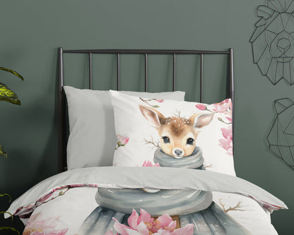 Kinderdekbedovertrek Good Morning Leone - 1 persoons 140Ã—200/220 cm