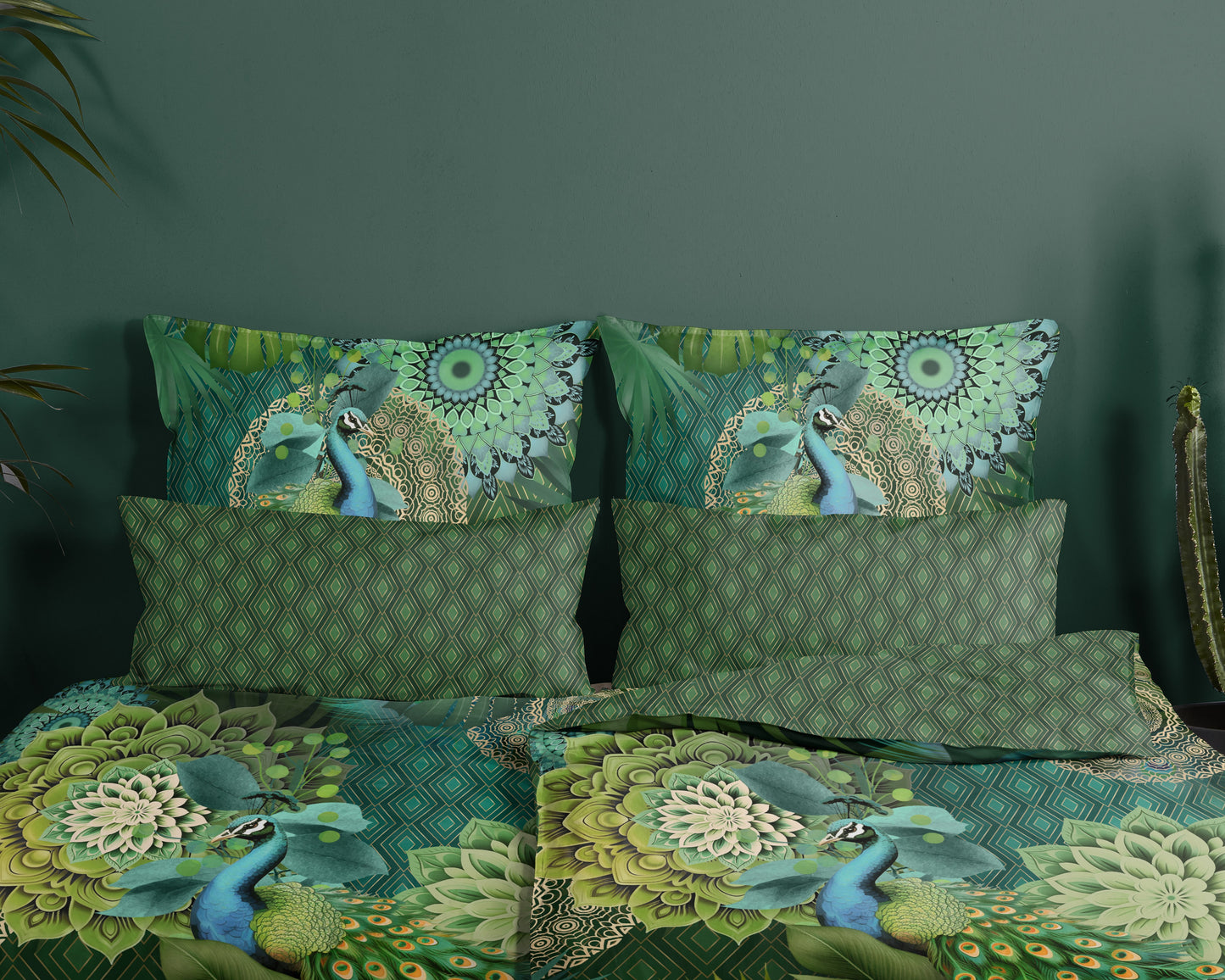 Dekbedovertrek HIP Agatha - Duitsland 200x200 + 2* 80x80 cm