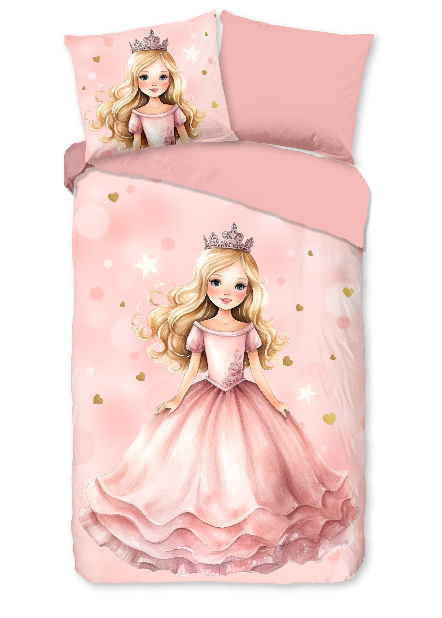 Kinderdekbedovertrek Good Morning Amelie - 1 persoons 140Ã—200/220 cm