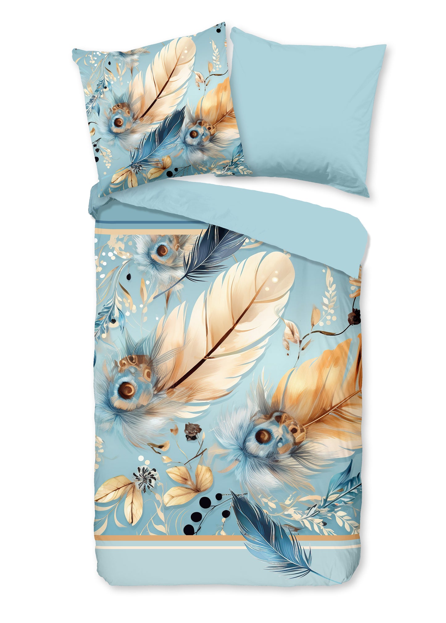 Dekbedovertrek Pure microvezel Wizz - Duitsland 135x200 + 1* 80x80 cm