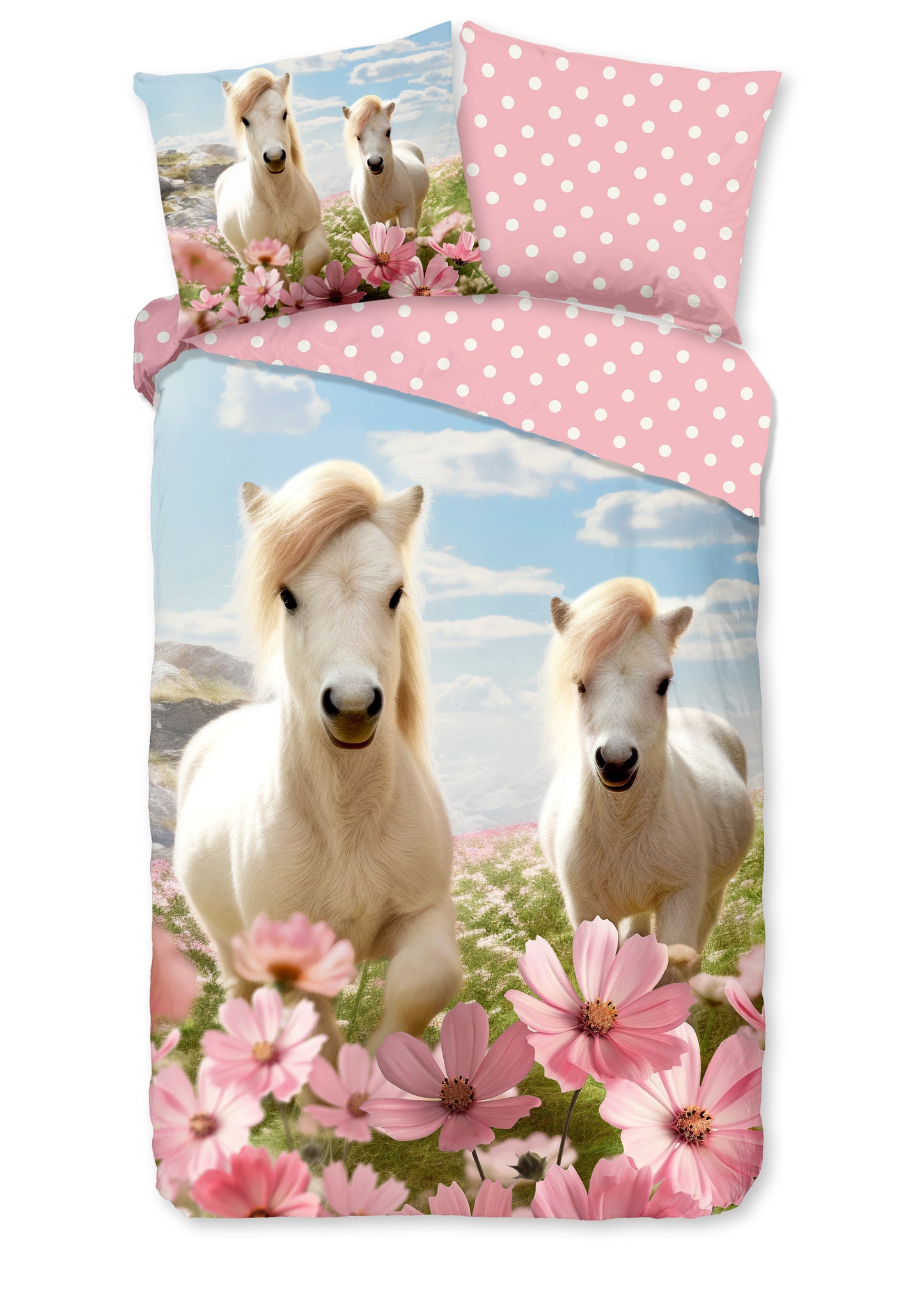 Kinderdekbedovertrek Good Morning Philou - 1 persoons 140Ã—200/220 cm