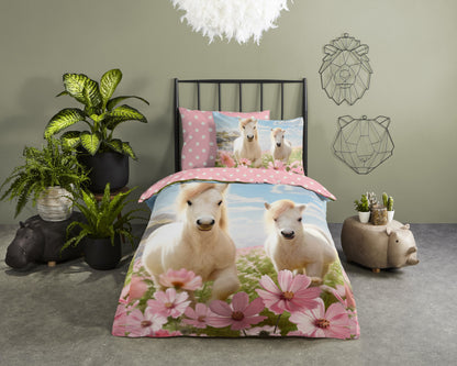 Kinderdekbedovertrek Good Morning Philou - 1 persoons 140Ã—200/220 cm