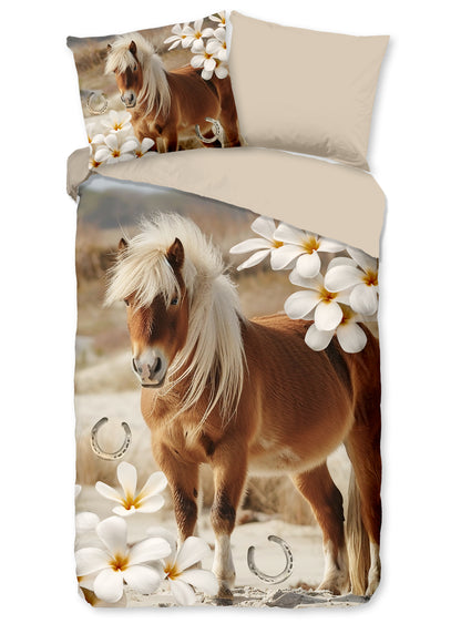 Kinderdekbedovertrek Pure microvezel Fabi - 1 persoons 140Ã—200/220 cm
