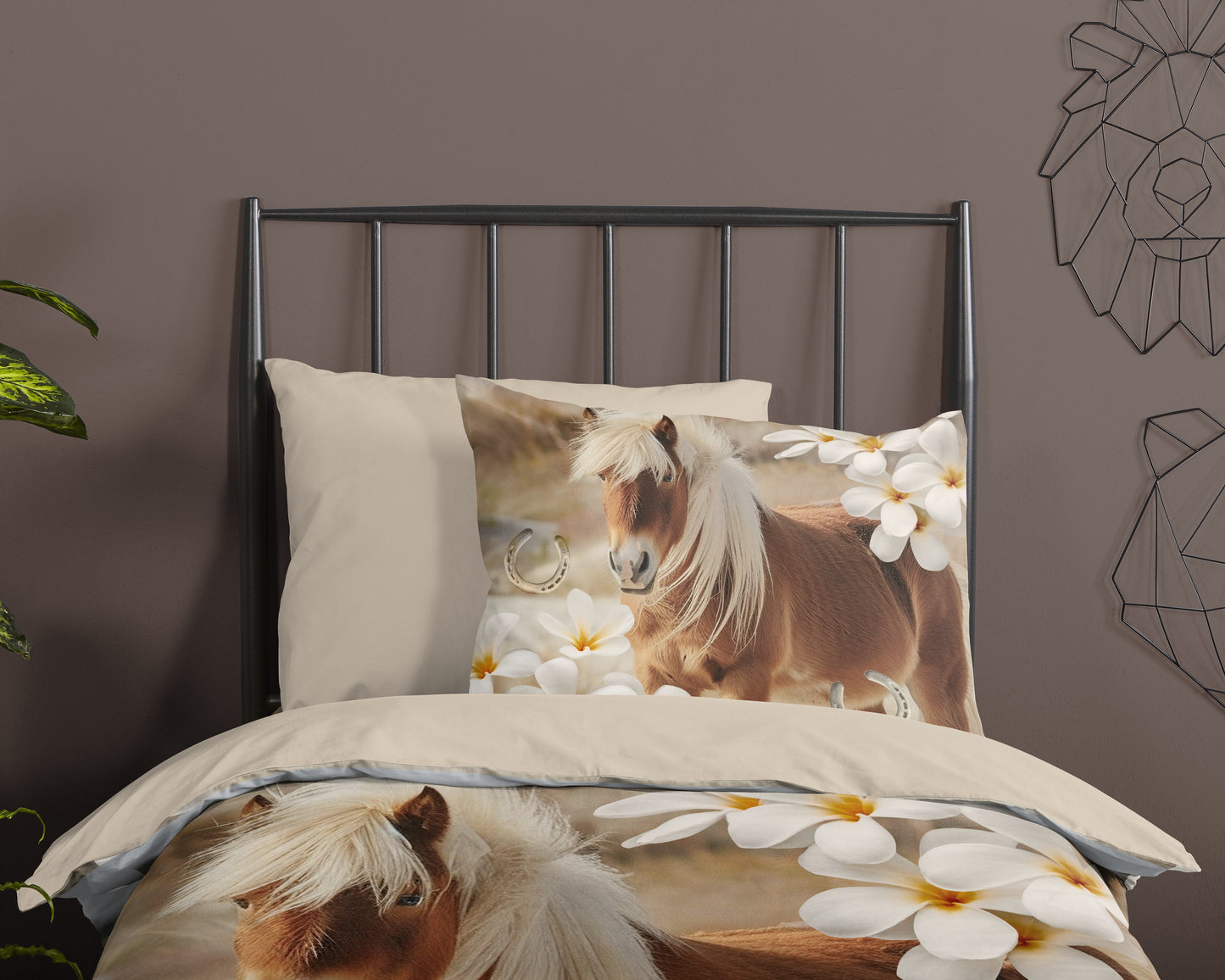 Kinderdekbedovertrek Pure microvezel Fabi - 1 persoons 140Ã—200/220 cm