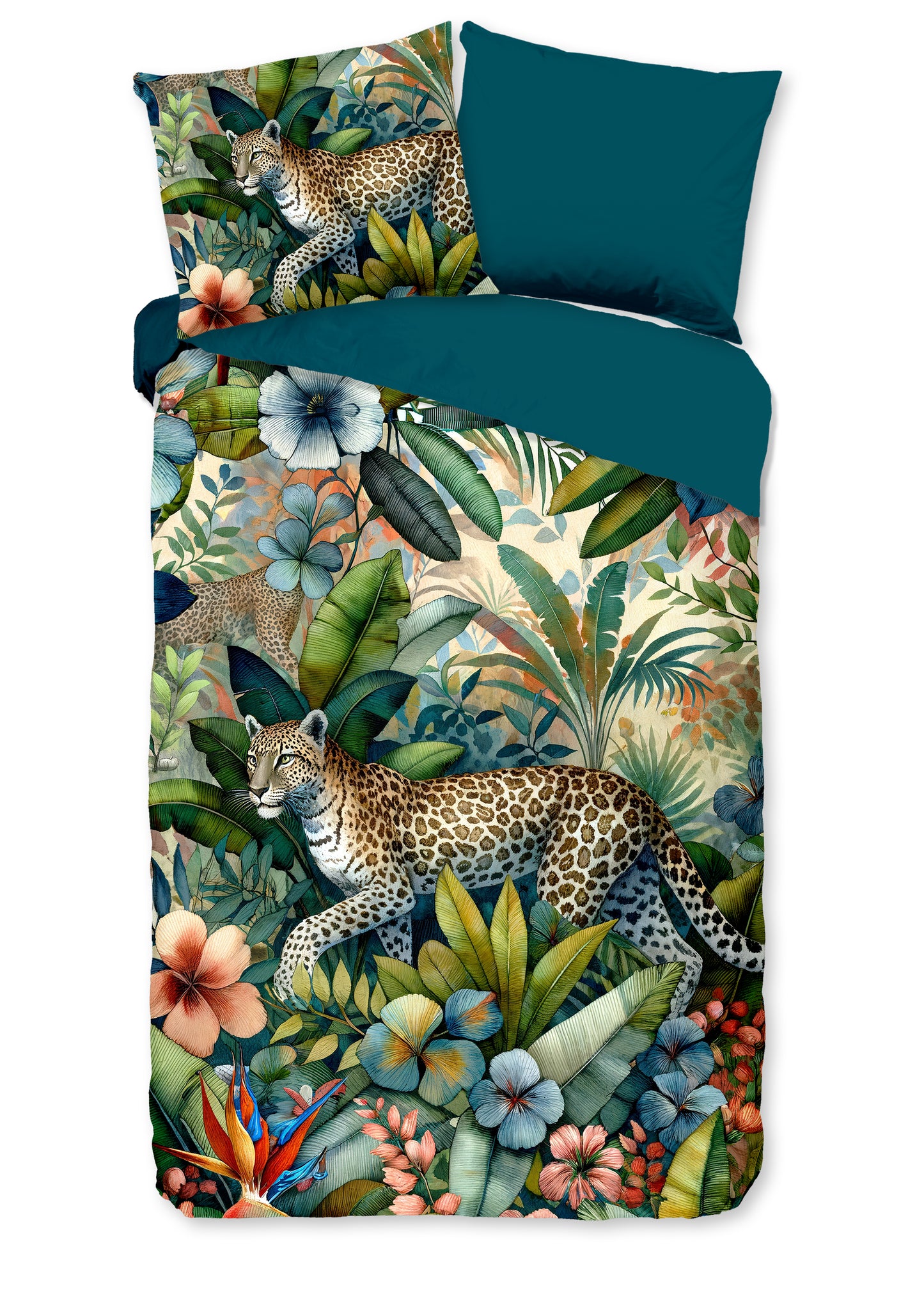 Dekbedovertrek Pure microvezel Raza - 1 persoons 140Ã—200/220 cm