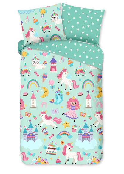 Kinderdekbedovertrek Good Morning Fantastic - 1 persoons 140Ã—200/220 cm