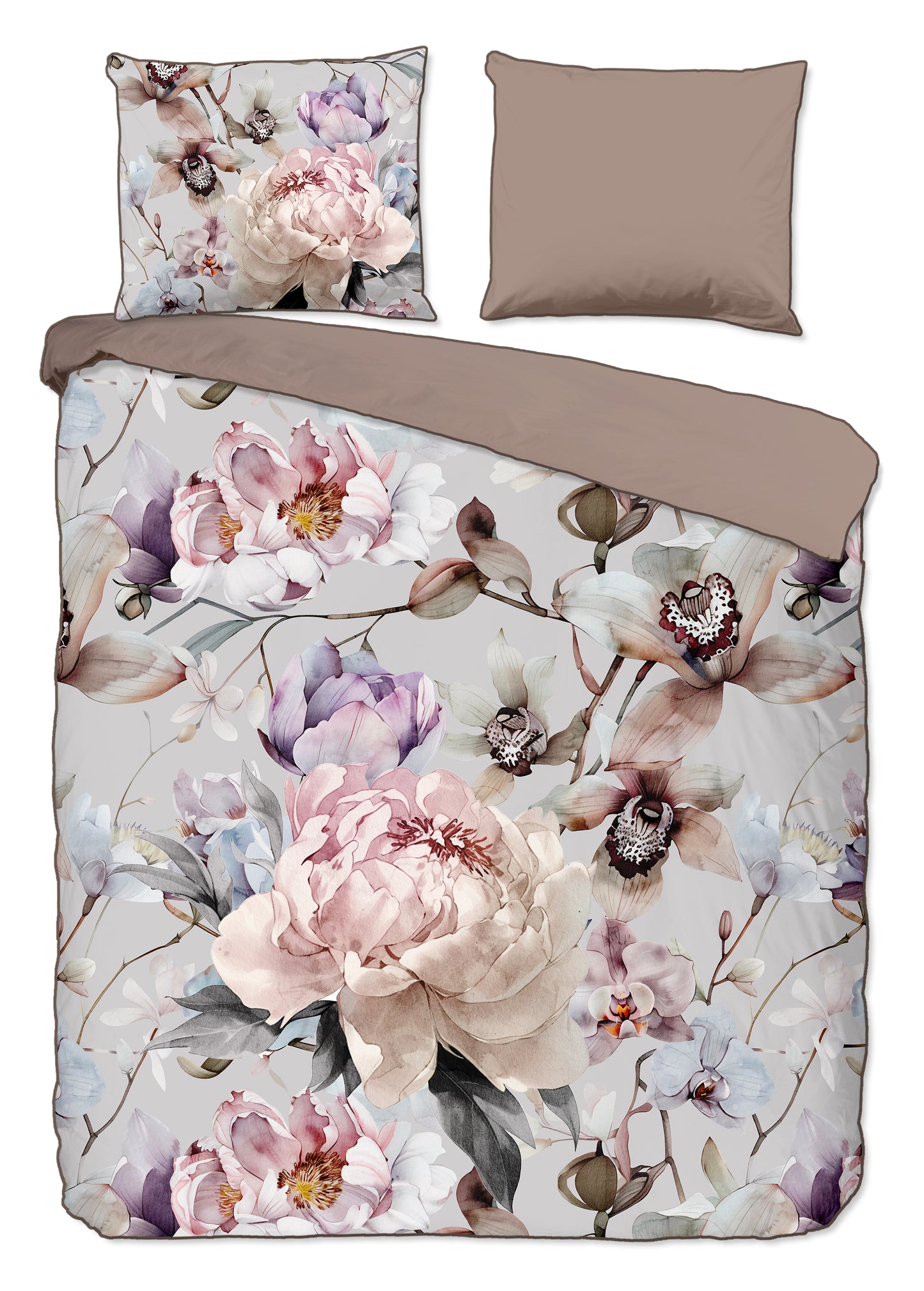 Dekbedovertrek Descanso Colinda - Lits jumeaux 240x200/220 cm