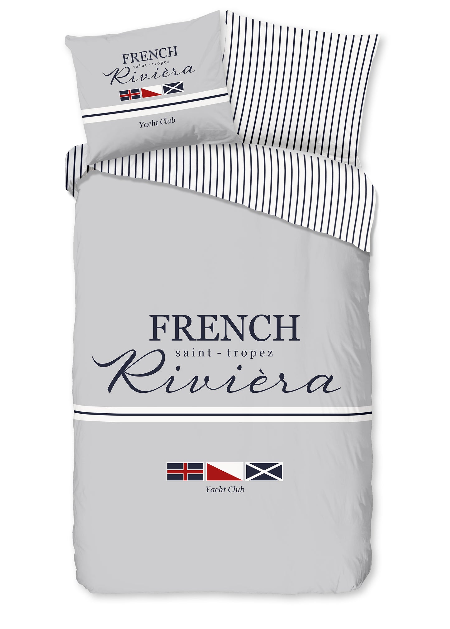 Dekbedovertrek Pure microvezel French - 1 persoons 140Ã—200/220 cm
