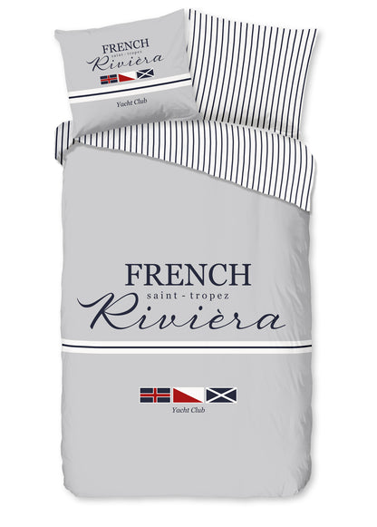 Dekbedovertrek Pure microvezel French - 1 persoons 140Ã—200/220 cm