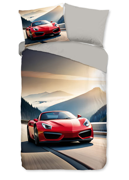 Kinderdekbedovertrek Good Morning Cabrio - 1 persoons 140Ã—200/220 cm