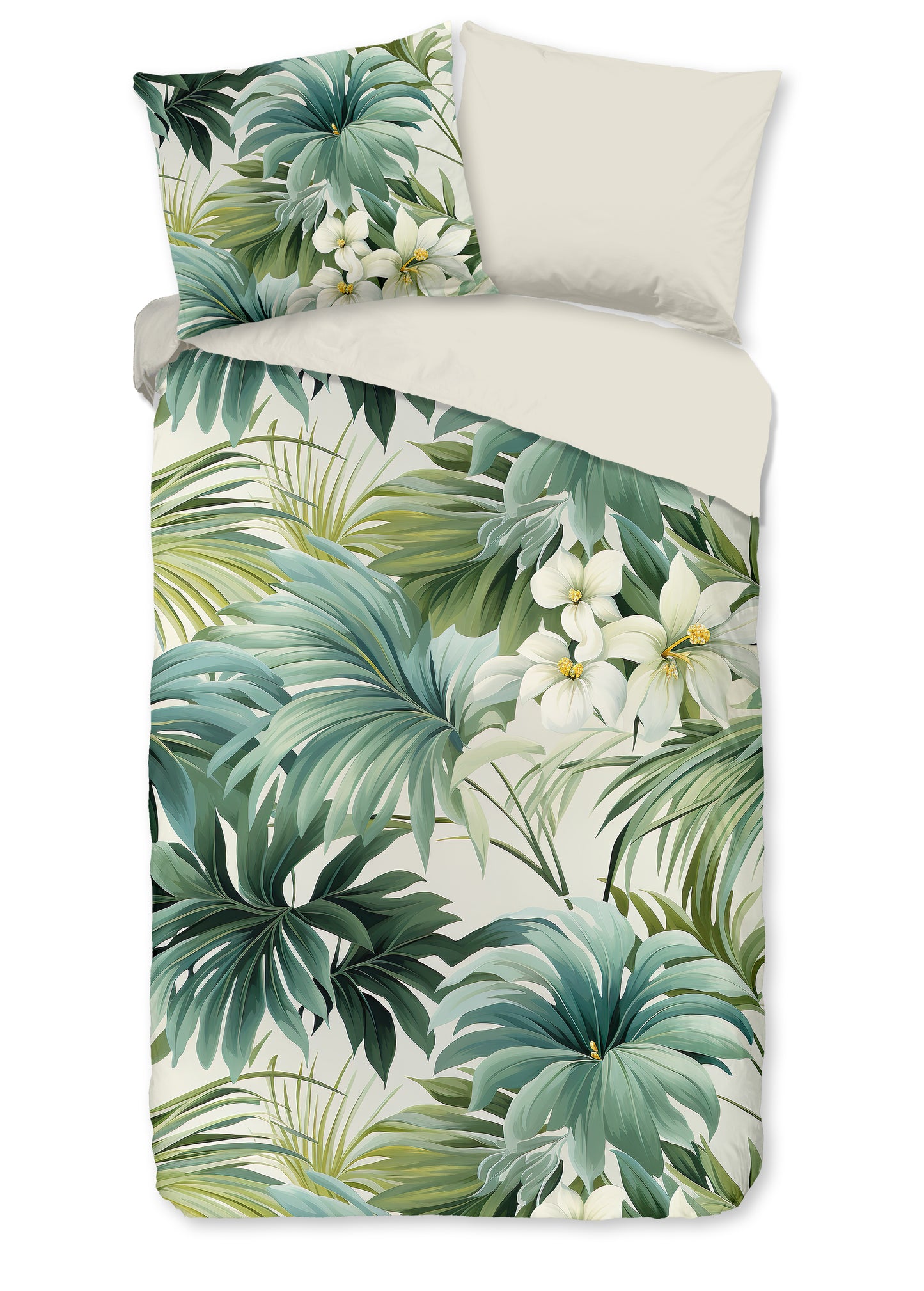 Dekbedovertrek Pure microvezel Virna - 1 persoons 140Ã—200/220 cm