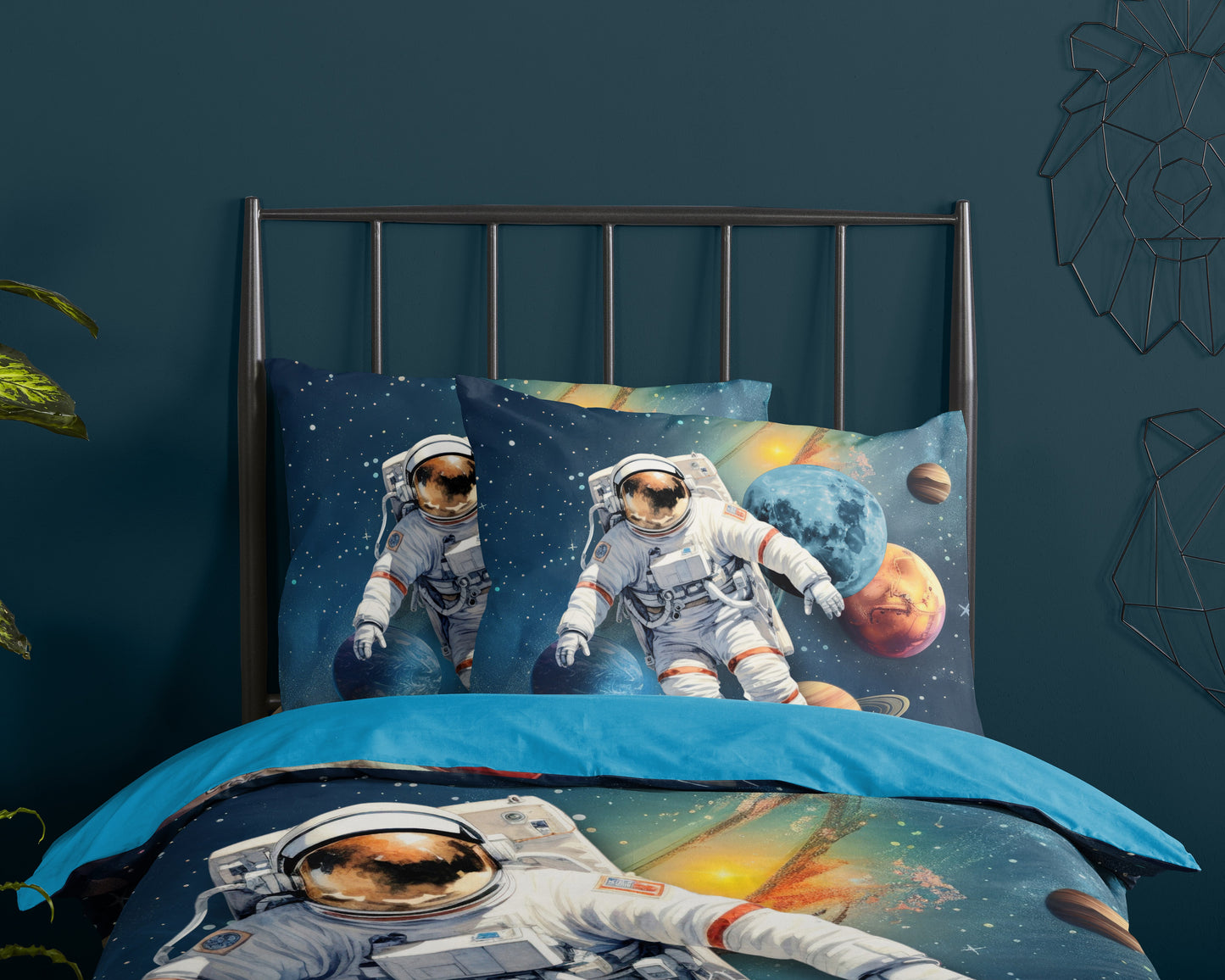 Kinderdekbedovertrek Pure microvezel Saros - 1 persoons 140Ã—200/220 cm