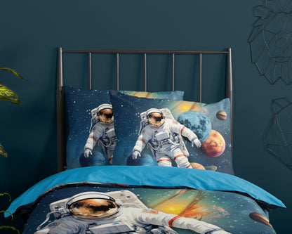 Kinderdekbedovertrek Pure microvezel Saros - 1 persoons 140Ã—200/220 cm