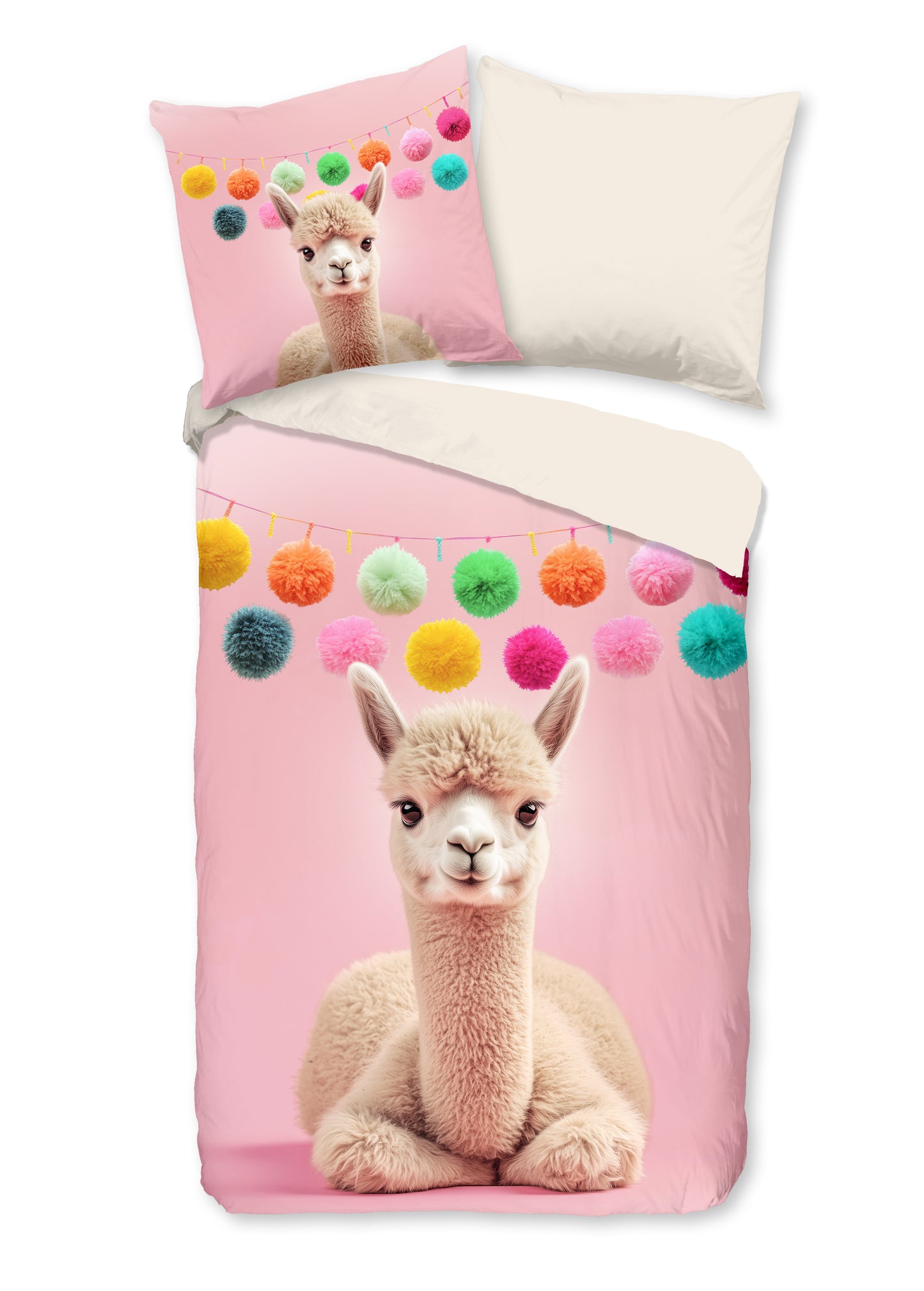 Kinderdekbedovertrek Pure microvezel Relaxing - Duitsland 135x200 + 1* 80x80 cm
