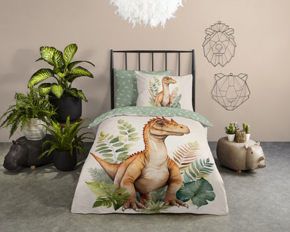 Kinderdekbedovertrek Good Morning Gregor - 1 persoons 140Ã—200/220 cm