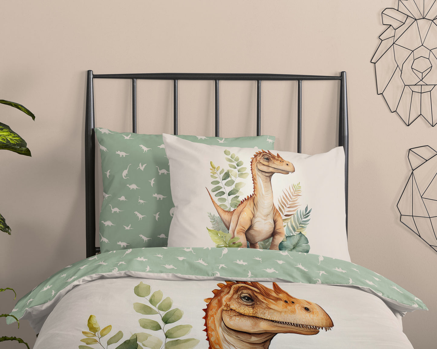 Kinderdekbedovertrek Good Morning Gregor - 1 persoons 140Ã—200/220 cm