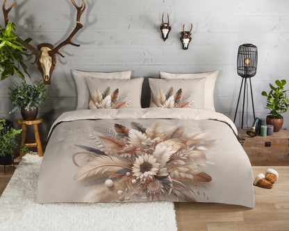 Dekbedovertrek Good Morning Flanel Barro - Lits jumeaux 240x200/220 cm