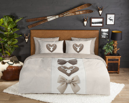 Dekbedovertrek Good Morning Flanel Siff - Lits jumeaux 240x200/220 cm