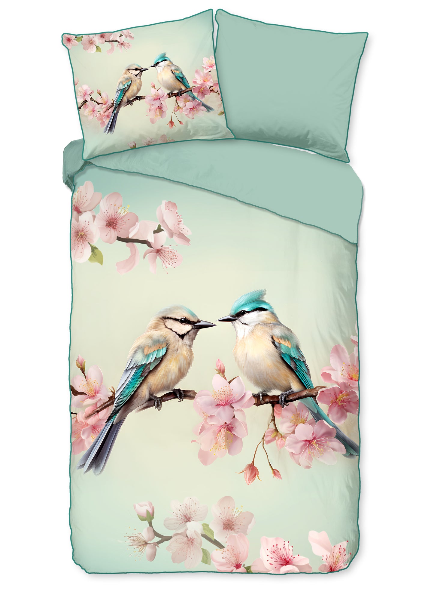Dekbedovertrek Descanso Minne - 1 persoons 140Ã—200/220 cm