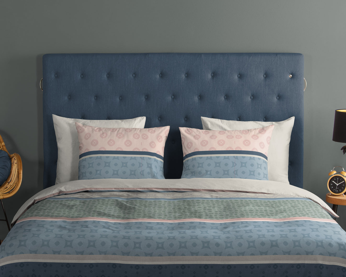 Dekbedovertrek Good Morning Vida - 2 persoons 200x200/220 cm