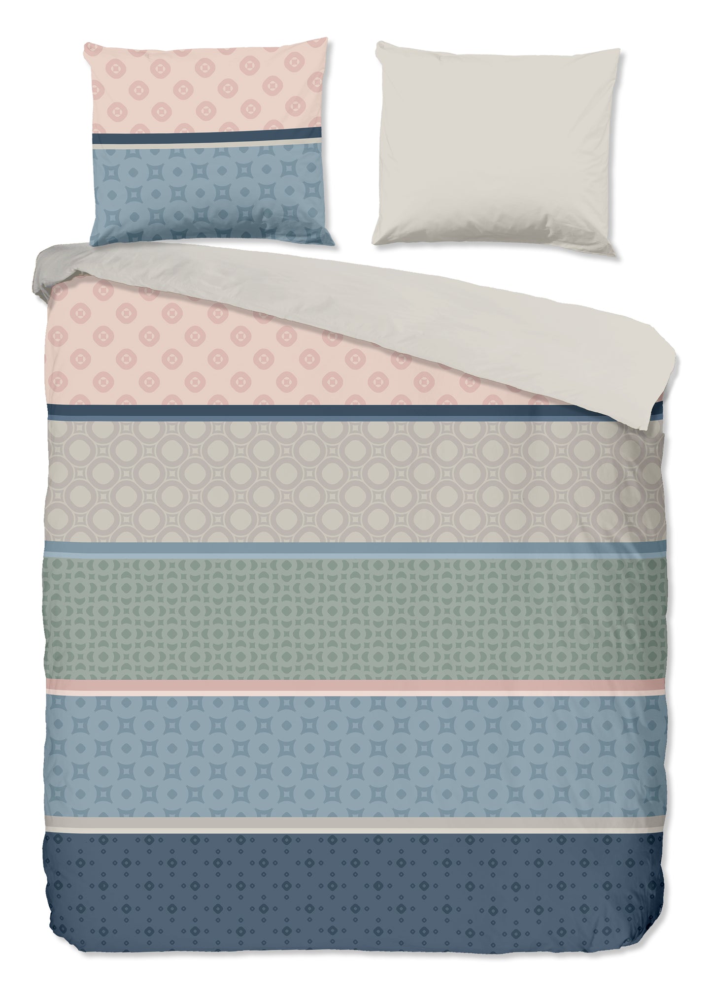 Dekbedovertrek Good Morning Vida - Lits jumeaux 240x200/220 cm