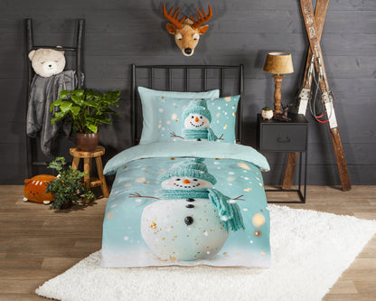 Kinderdekbedovertrek Good Morning Flanel Pierre - 1 persoons 140Ã—200/220 cm