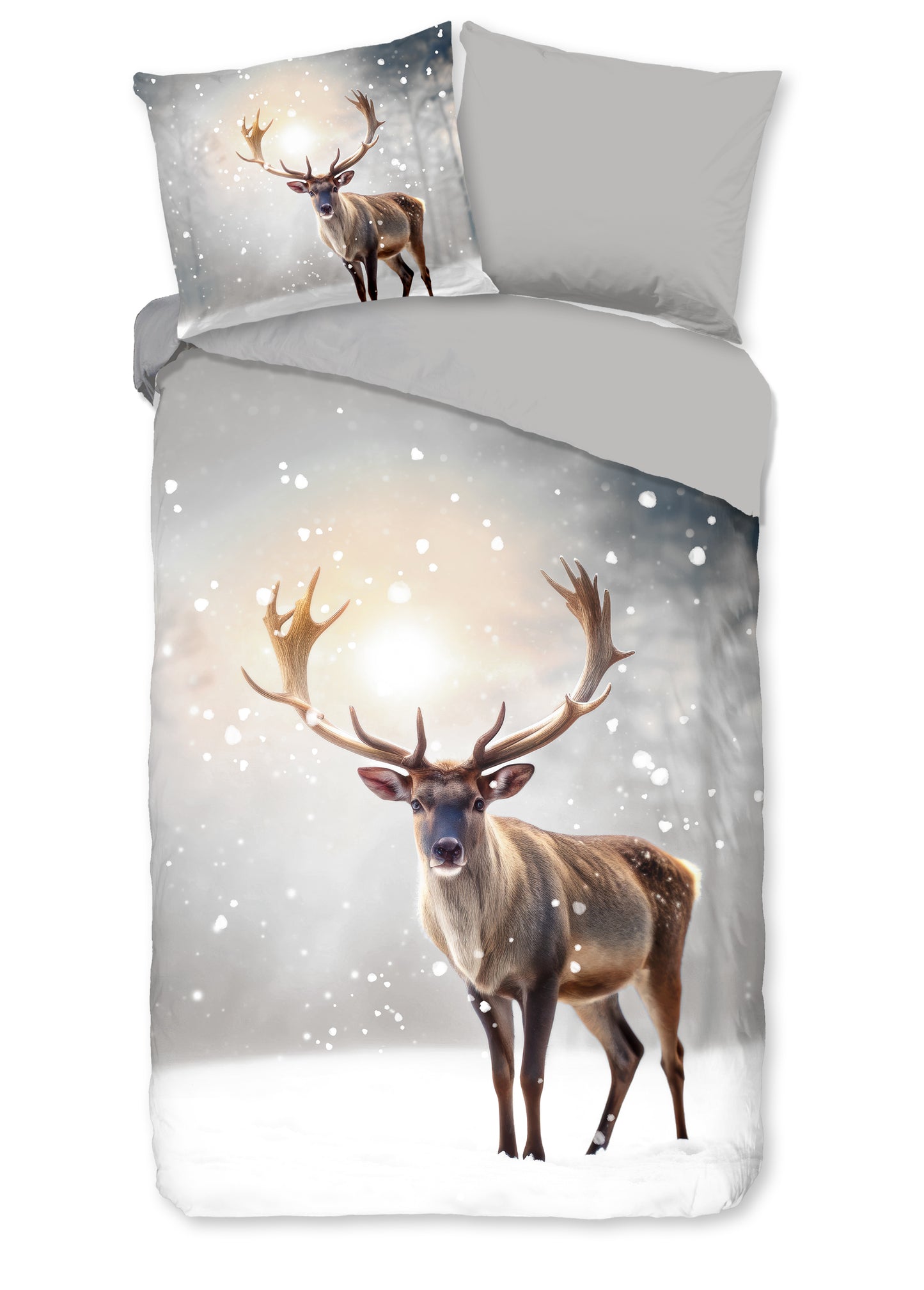 Dekbedovertrek Pure microvezel Jeppe - 1 persoons 140Ã—200/220 cm